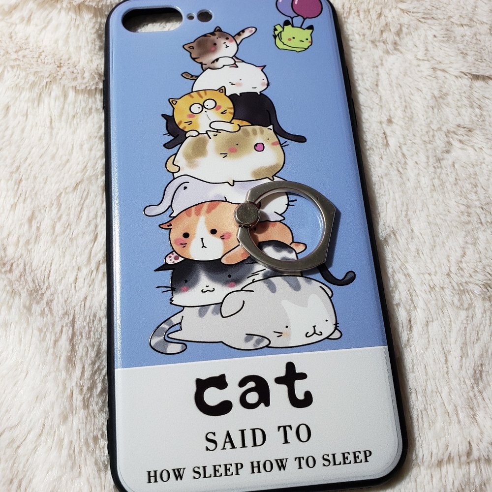 Kitty Cat Iphone Case iPhone 7/8 Plus iPhone 10